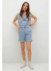 Combishort bleu MANGO pour femme seconde vue