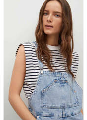 Combishort bleu MANGO pour femme seconde vue
