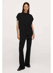 T-shirt noir MANGO pour femme seconde vue