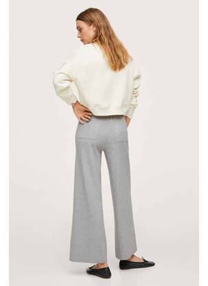 Pantalon flare marron MANGO femme