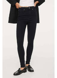 Jeans skinny noir MANGO femme