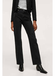 Jeans coupe droite noir MANGO pour femme seconde vue