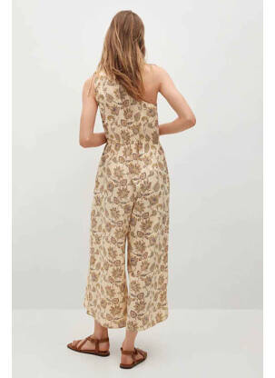 Combi-pantalon beige MANGO femme