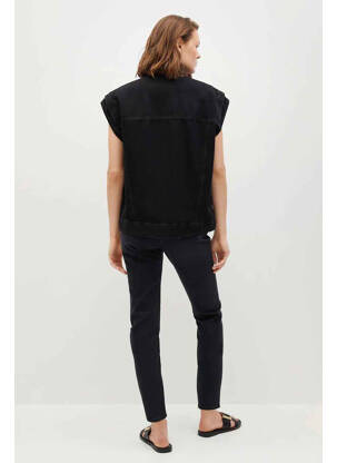 Jean coupe mom noir MANGO femme