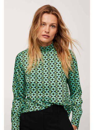 Chemisier noir MANGO pour femme