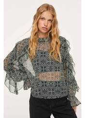 Chemisier noir MANGO pour femme seconde vue