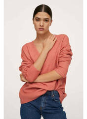 Pull rose MANGO pour femme seconde vue