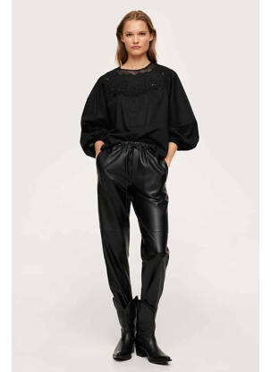 Chemisier noir MANGO femme