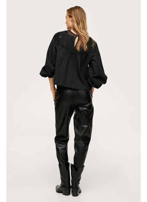 Chemisier noir MANGO femme