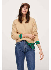 Pull col roulé beige MANGO pour femme seconde vue