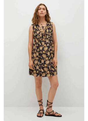 Robe courte noir MANGO femme