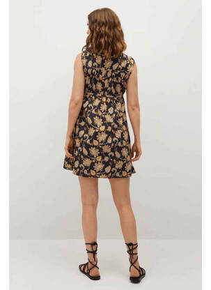 Robe courte noir MANGO femme