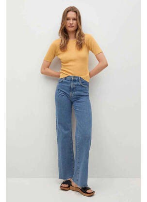 T-shirt jaune MANGO femme