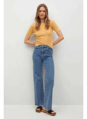 T-shirt jaune MANGO pour femme seconde vue