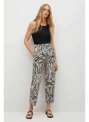 Pantalon 7/8 beige MANGO pour femme seconde vue