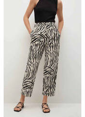 Pantalon 7/8 beige MANGO pour femme seconde vue