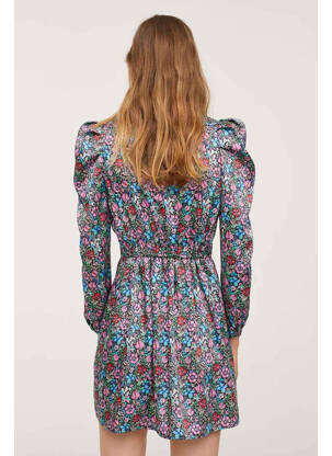 Robe courte noir MANGO femme