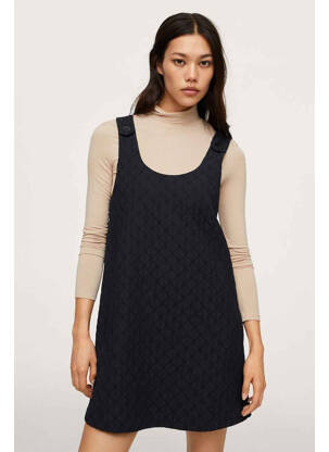 Robe courte noir MANGO femme