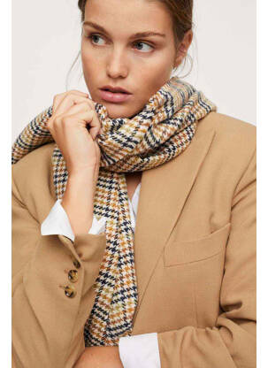 Echarpe vert MANGO femme