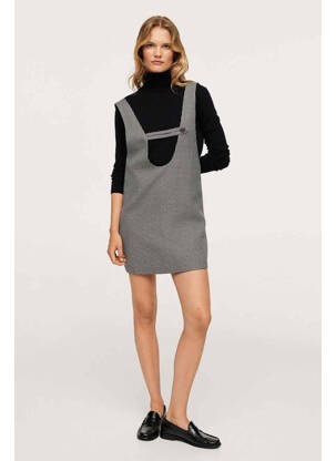 Robe courte noir MANGO femme