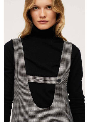 Robe courte noir MANGO femme