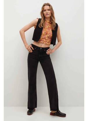 Gilet sans manche noir MANGO femme