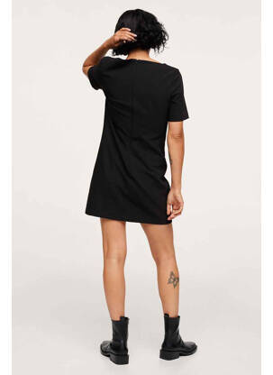 Robe courte noir MANGO femme