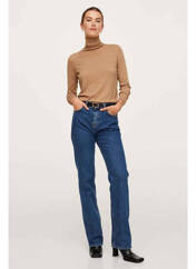 Pull col roulé marron MANGO pour femme seconde vue