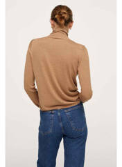 Pull col roulé marron MANGO pour femme seconde vue