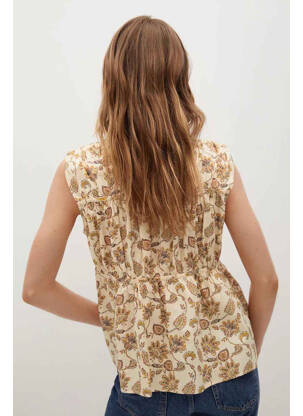 Chemisier blanc MANGO femme