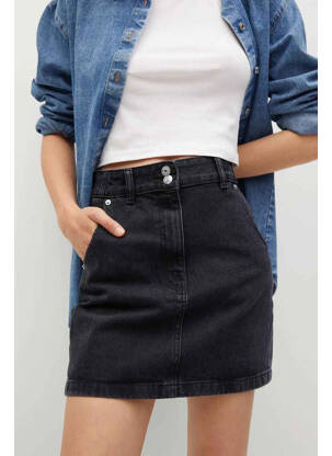 Jupe courte noir MANGO pour femme