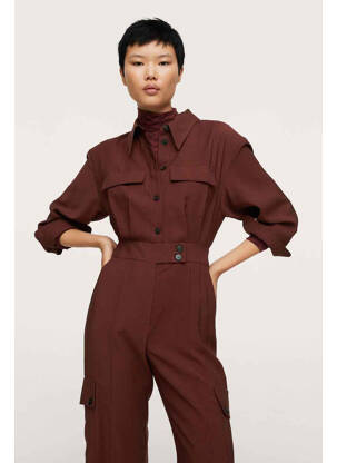 Combi-pantalon rouge MANGO femme