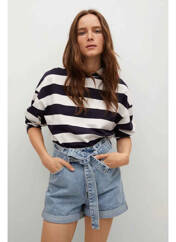 Short bleu MANGO pour femme seconde vue