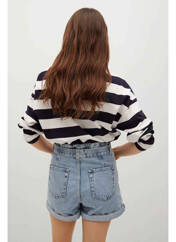 Short bleu MANGO pour femme seconde vue