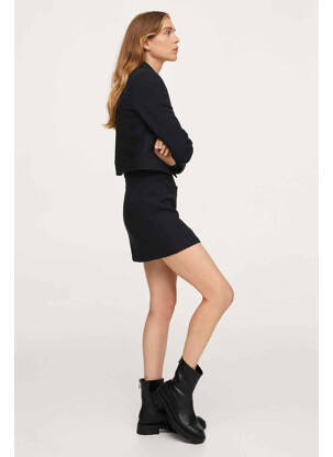 Jupe courte noir MANGO femme