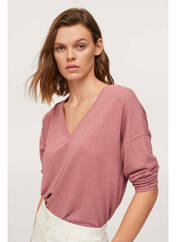 Top rose MANGO pour femme seconde vue
