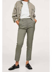 Pantalon chino vert MANGO pour femme seconde vue
