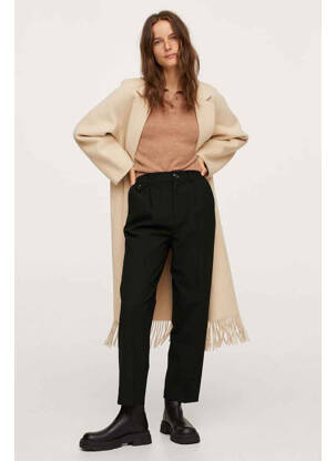 Pantalon flare noir MANGO femme