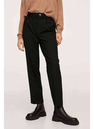 Pantalon flare noir MANGO femme