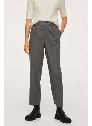 Pantalon chino marron MANGO femme