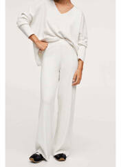 Pantalon droit beige MANGO pour femme seconde vue
