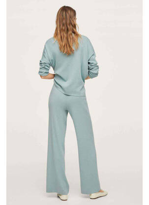 Pantalon flare vert MANGO femme
