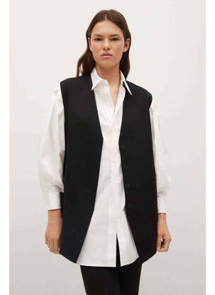 Blazer noir MANGO pour femme