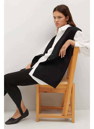 Blazer noir MANGO femme