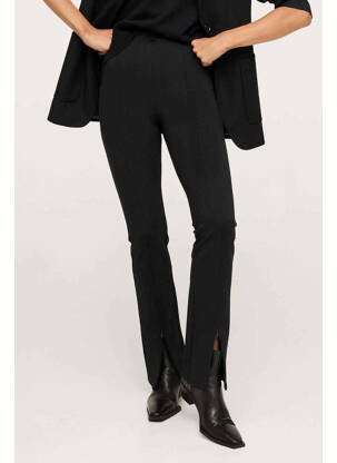 Pantalon slim noir MANGO femme