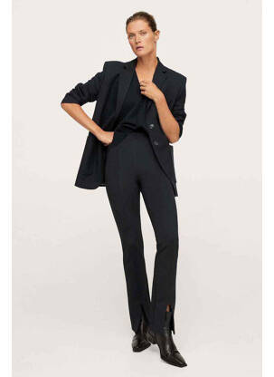 Pantalon slim noir MANGO femme