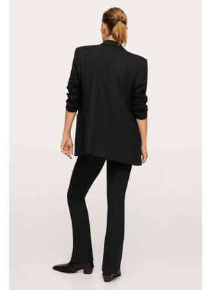 Pantalon slim noir MANGO femme