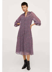 Robe mi-longue rouge MANGO pour femme seconde vue