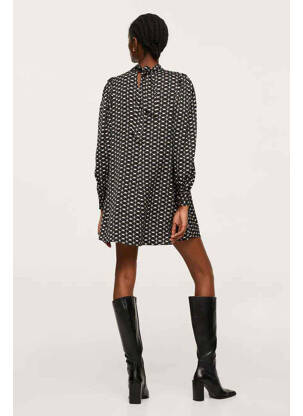 Robe courte noir MANGO femme