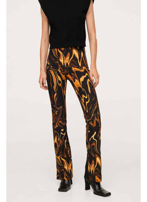 Pantalon flare noir MANGO femme